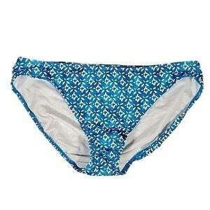 Lauren Ralph Lauren Spring Ditzy Print Hipster Bottom w/Logo Plate Sz 14